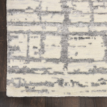 Nourison Home Luna  Ivory Grey  Contemporary