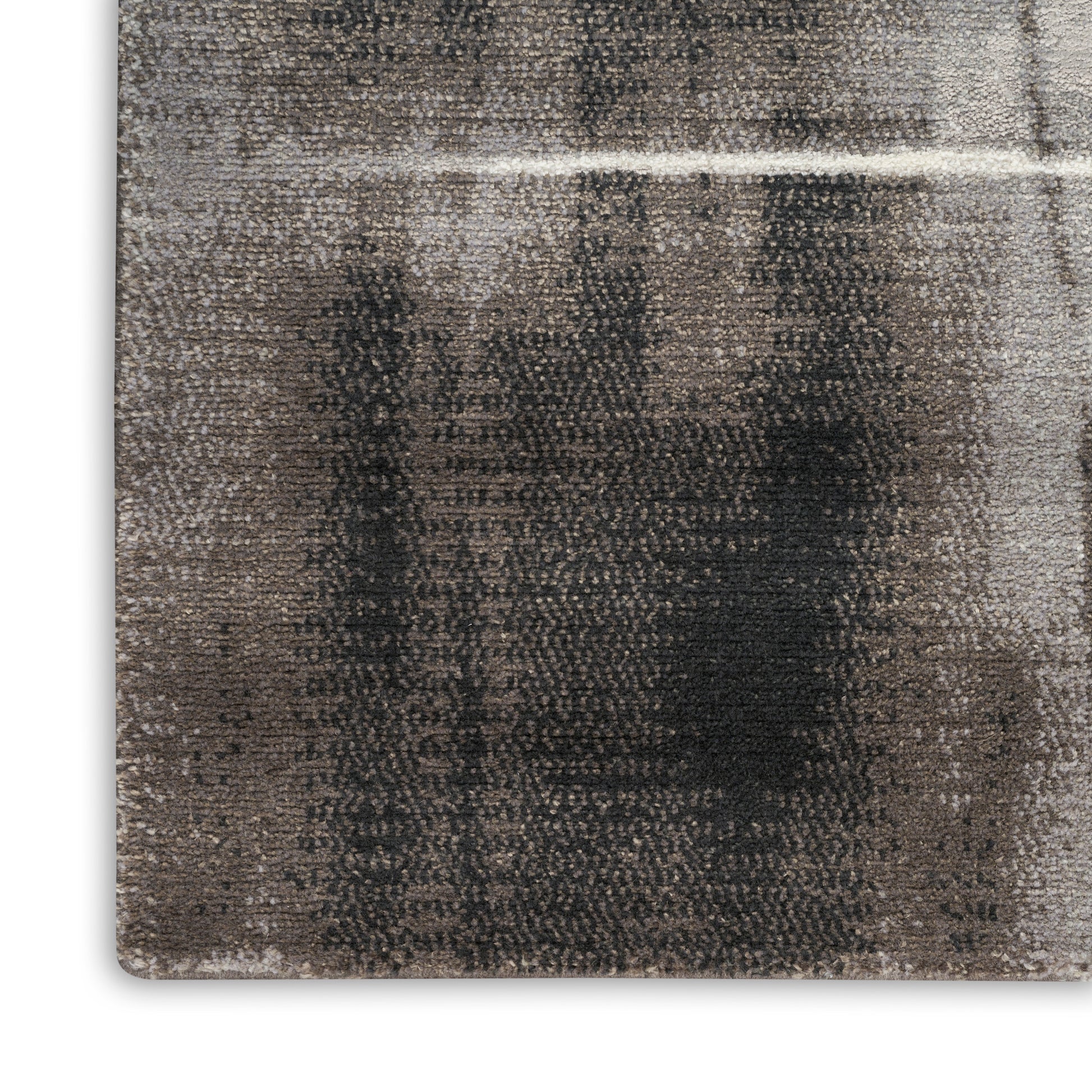 Nourison Home Twilight  Grey Ivory Black  Contemporary