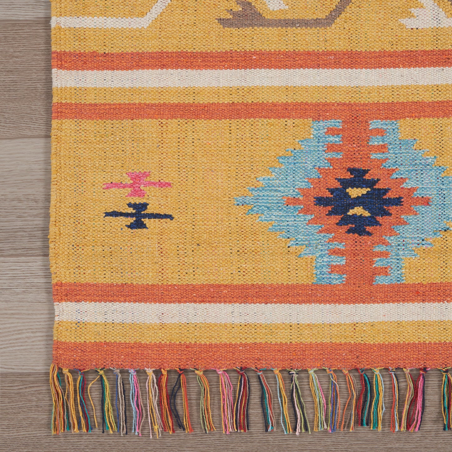 Nourison Home Baja  Yellow  Transitional