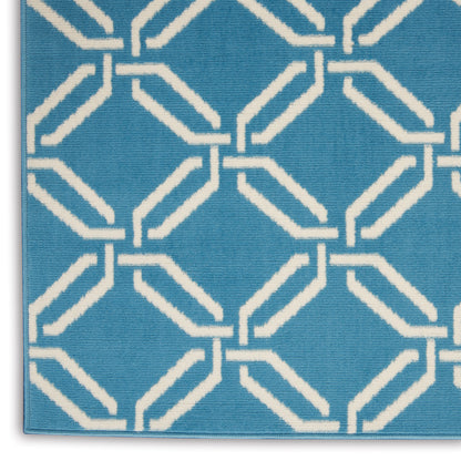 Nourison Home Jubilant  Blue  Contemporary