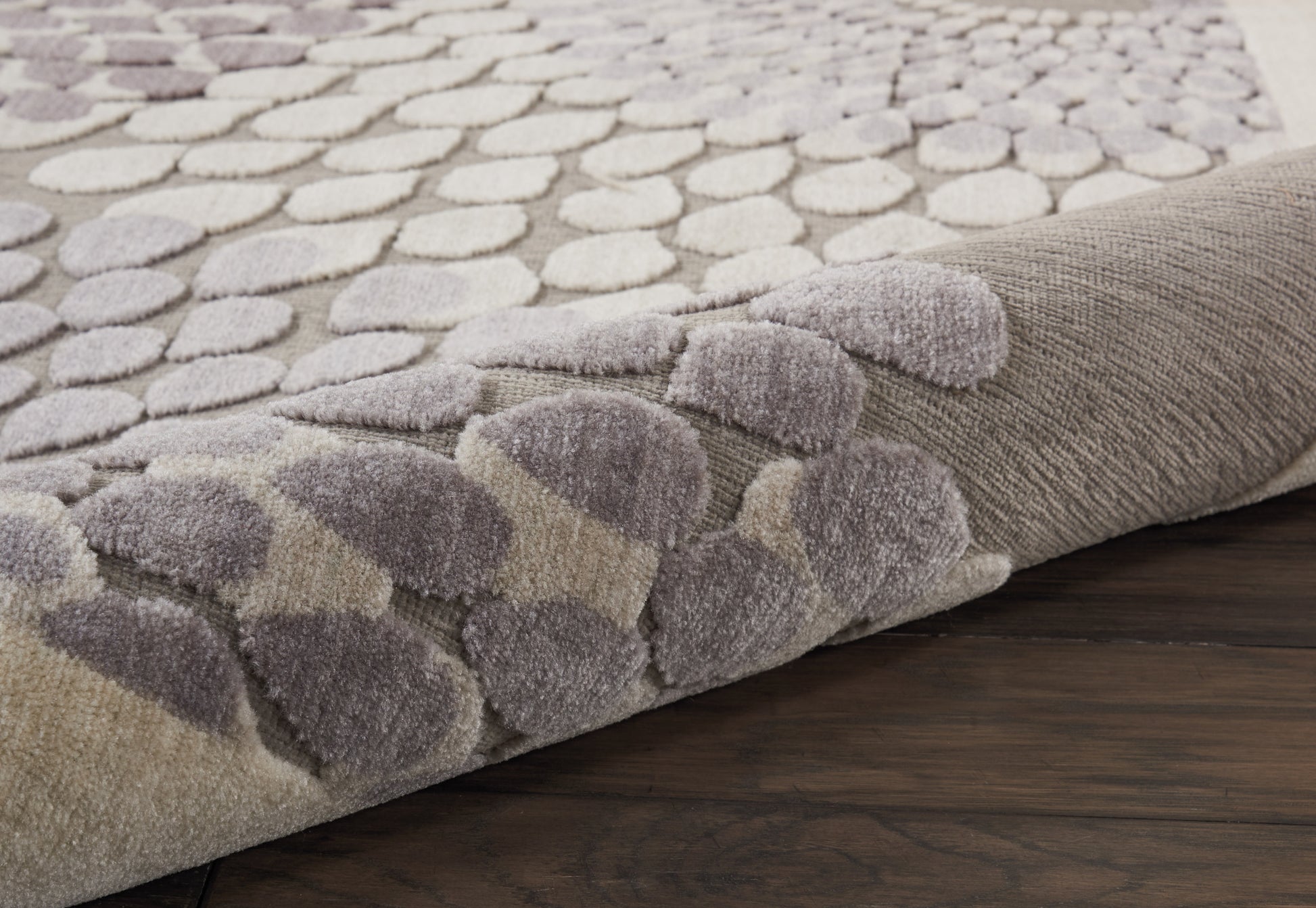 Nourison Home Graphic Illusions  Grey  Contemporary