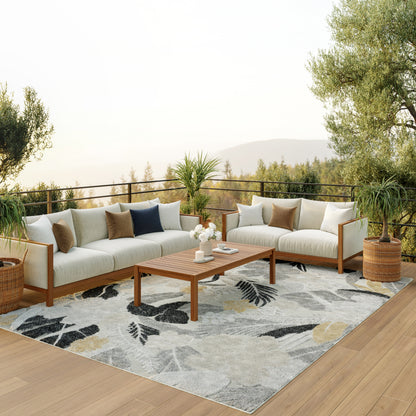 Nourison Home Suncoast  Grey  Contemporary