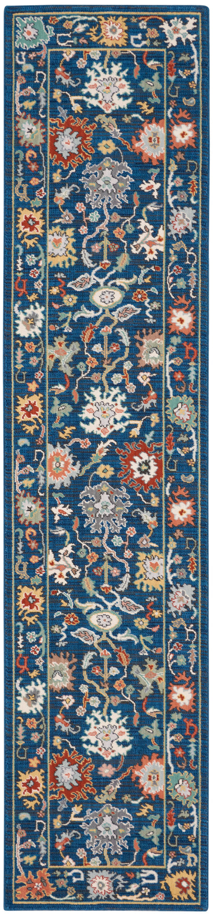 Nourison Home Parisa PSA03 Denim Traditional Loom-woven Rug