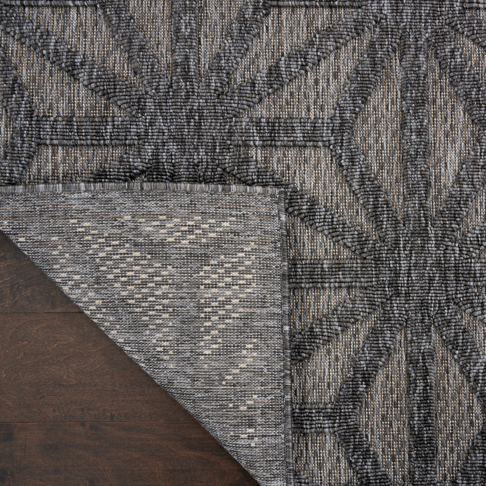 Nourison Home Cozumel  Dark Grey  Contemporary