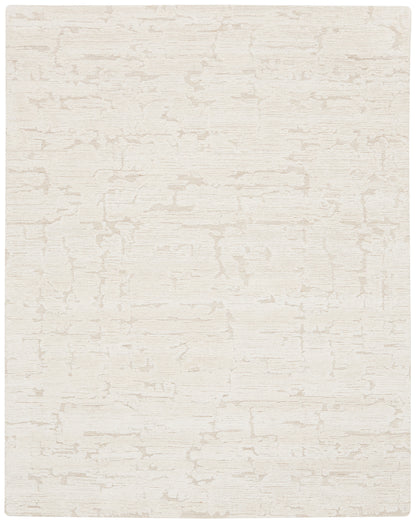 Calvin Klein CK009 Sculptural SCL01 Ivory Contemporary Hand Tufted Rug