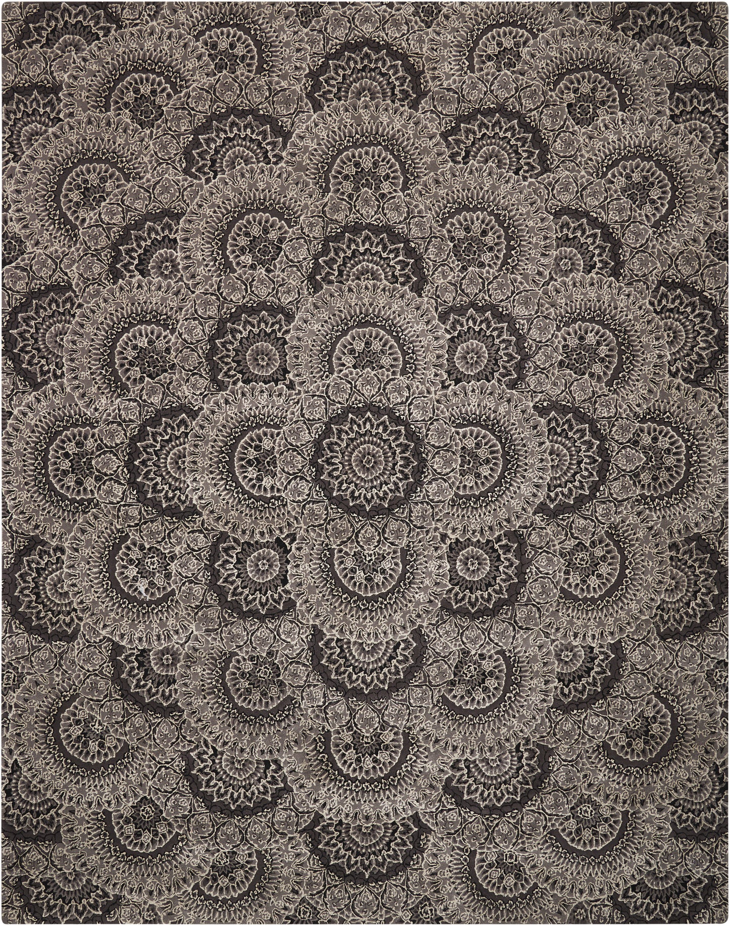 Nourison Home Nourison 2000  Black Grey  Traditional