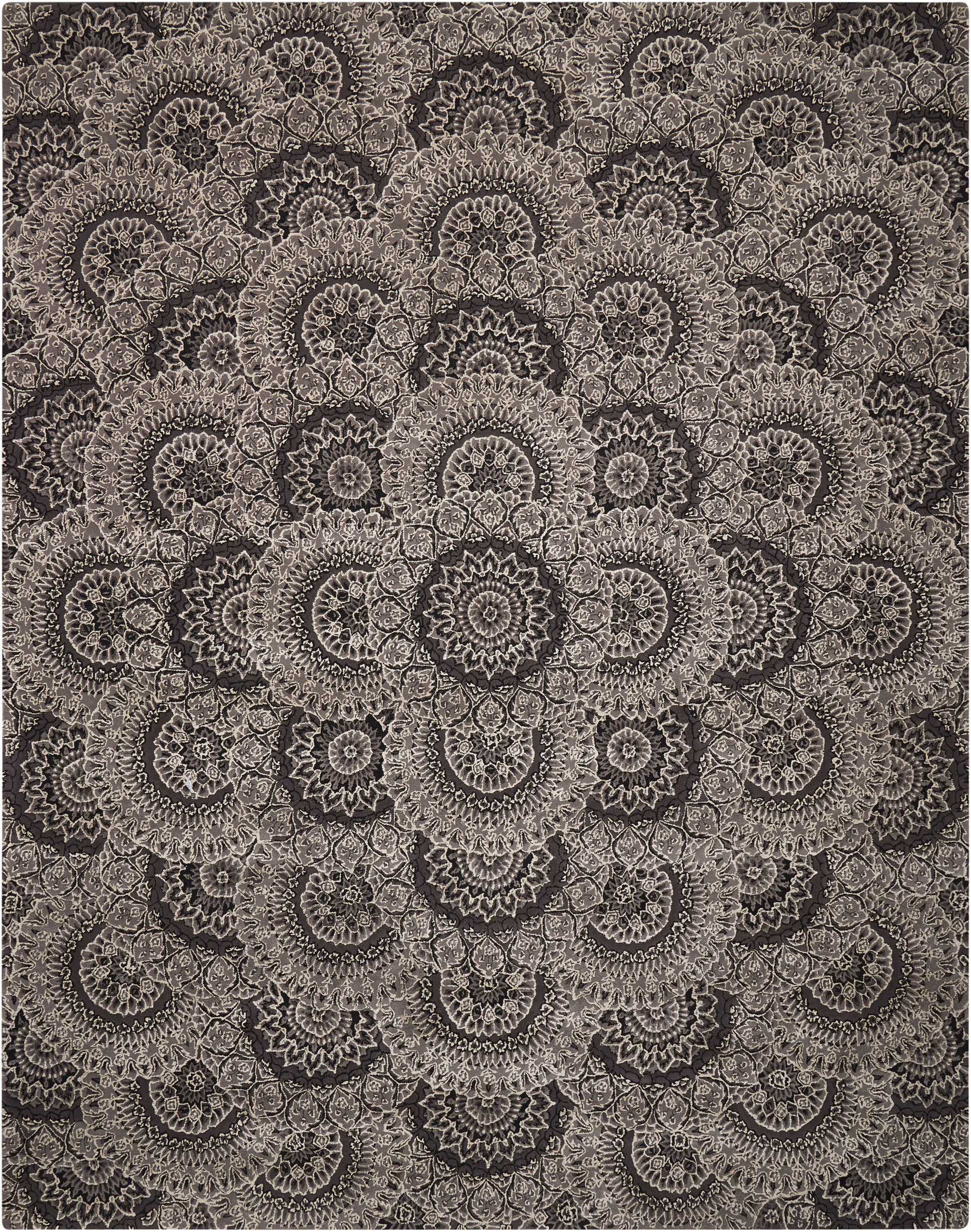 Nourison Home Nourison 2000  Black Grey  Traditional