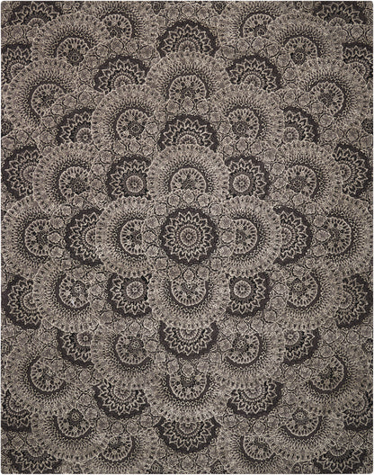 Nourison Home Nourison 2000  Black Grey  Traditional