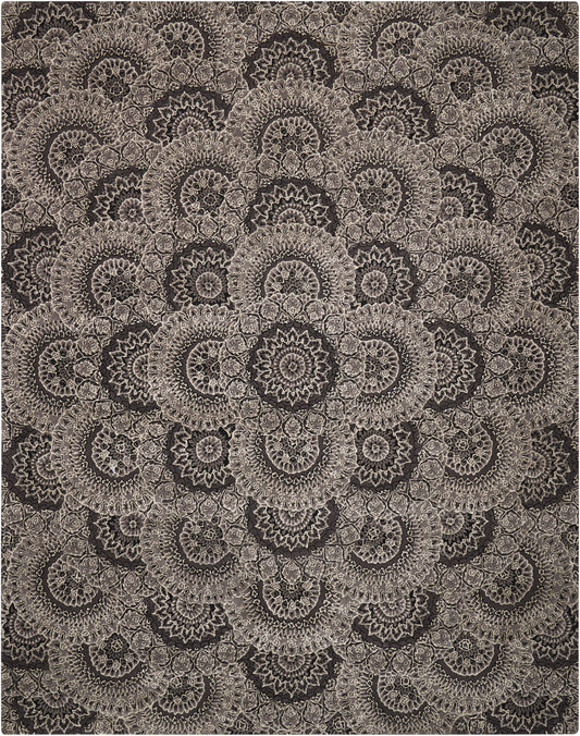 Nourison Home Nourison 2000  Black Grey  Traditional