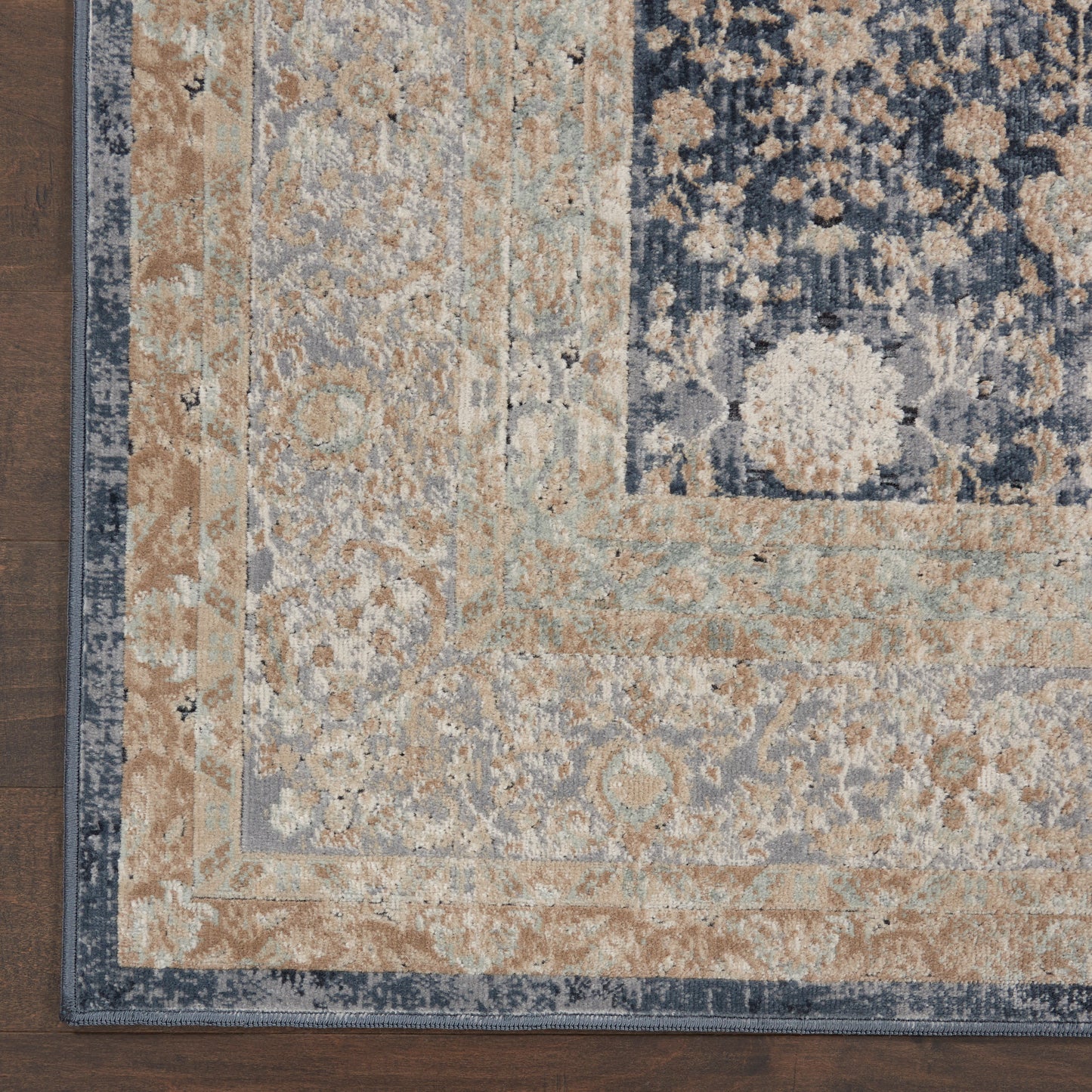 Nourison Home Malta  Navy  Traditional