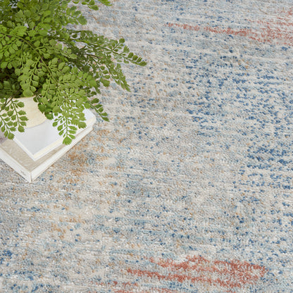 Nourison Home Quarry  Ivory Multicolor  Contemporary