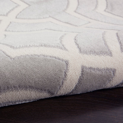 Nourison Home Joli  Grey White  Contemporary