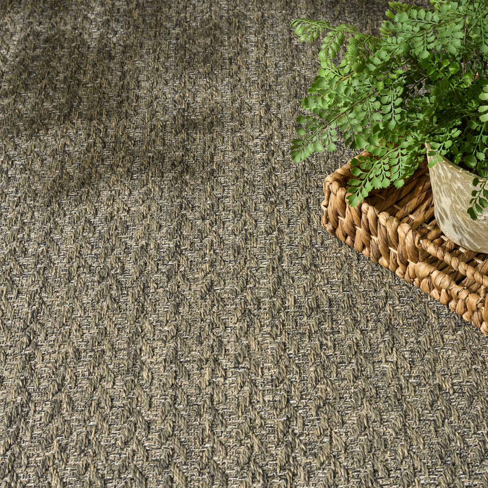 Nourison Home Tulum  Olive  Contemporary