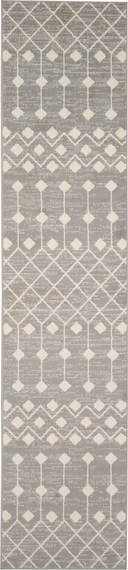 Nourison Home Grafix GRF37 Grey Transitional Power-loomed Rug