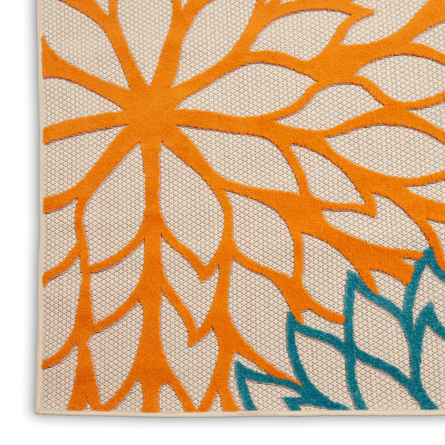 Nourison Home Aloha  Green  Contemporary