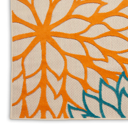 Nourison Home Aloha  Green  Contemporary