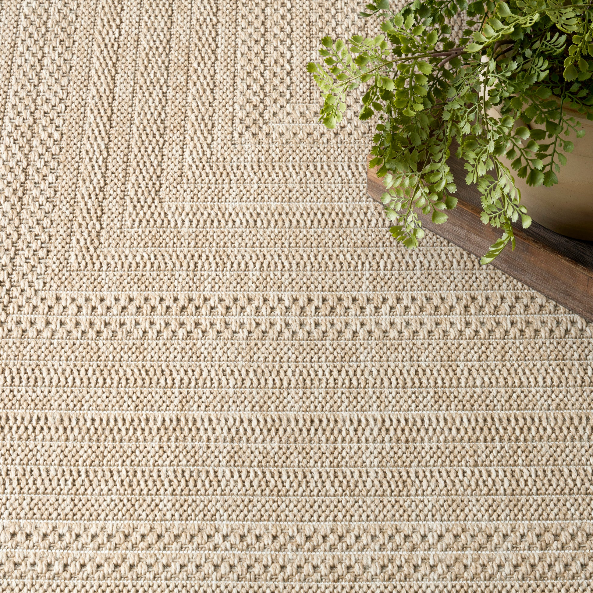 Nourison Home Tulum  Taupe Ivory  Contemporary