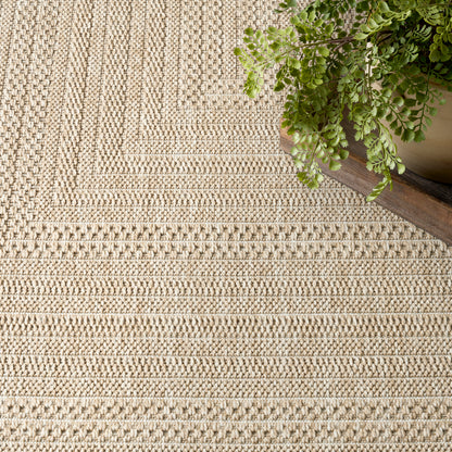 Nourison Home Tulum  Taupe Ivory  Contemporary