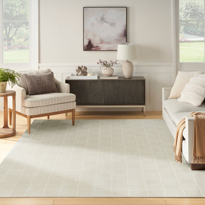 Nourison Home Eco Cycle  Ivory  Contemporary