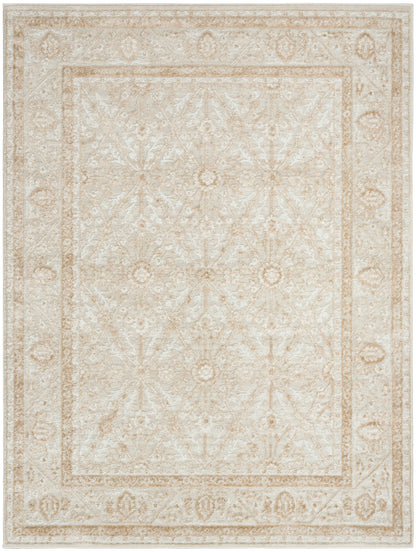 Nourison Home Dekor DEK03 Cream Beige Traditional Machine Woven Rug