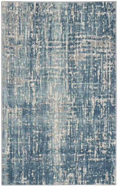 Calvin Klein CK005 Enchanting ECH04 Seaglass Ivory Contemporary Power-loomed Rug