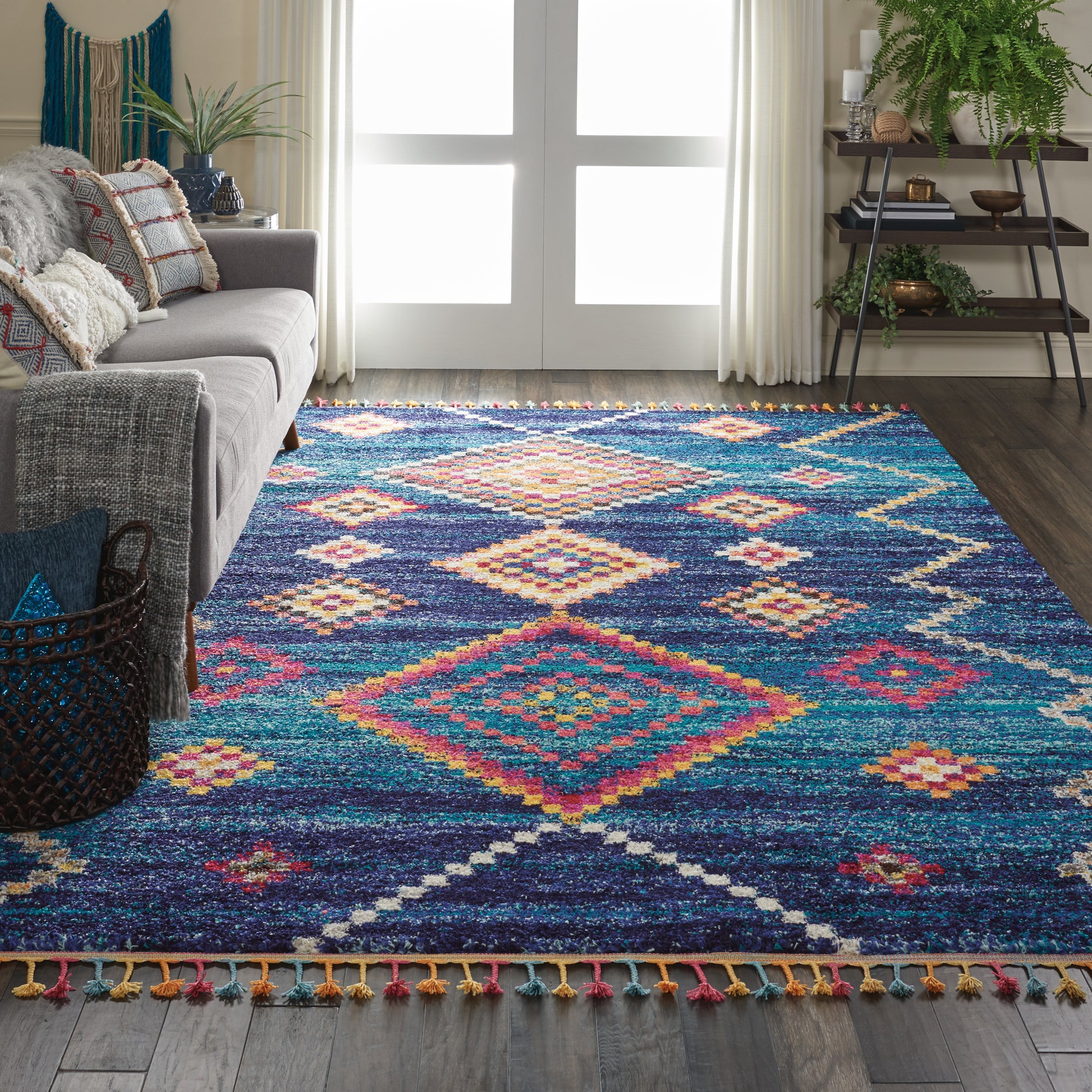 Nourison Home Nomad  Navy  Transitional