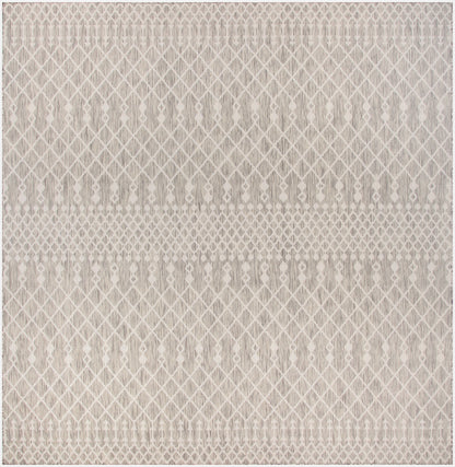 Nourison Home Positano POS02 Light Grey Contemporary Power-loomed Rug