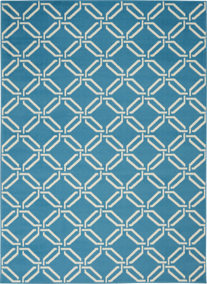 Nourison Home Jubilant  Blue  Contemporary