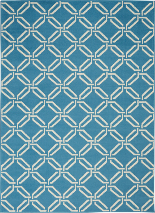 Nourison Home Jubilant  Blue  Contemporary