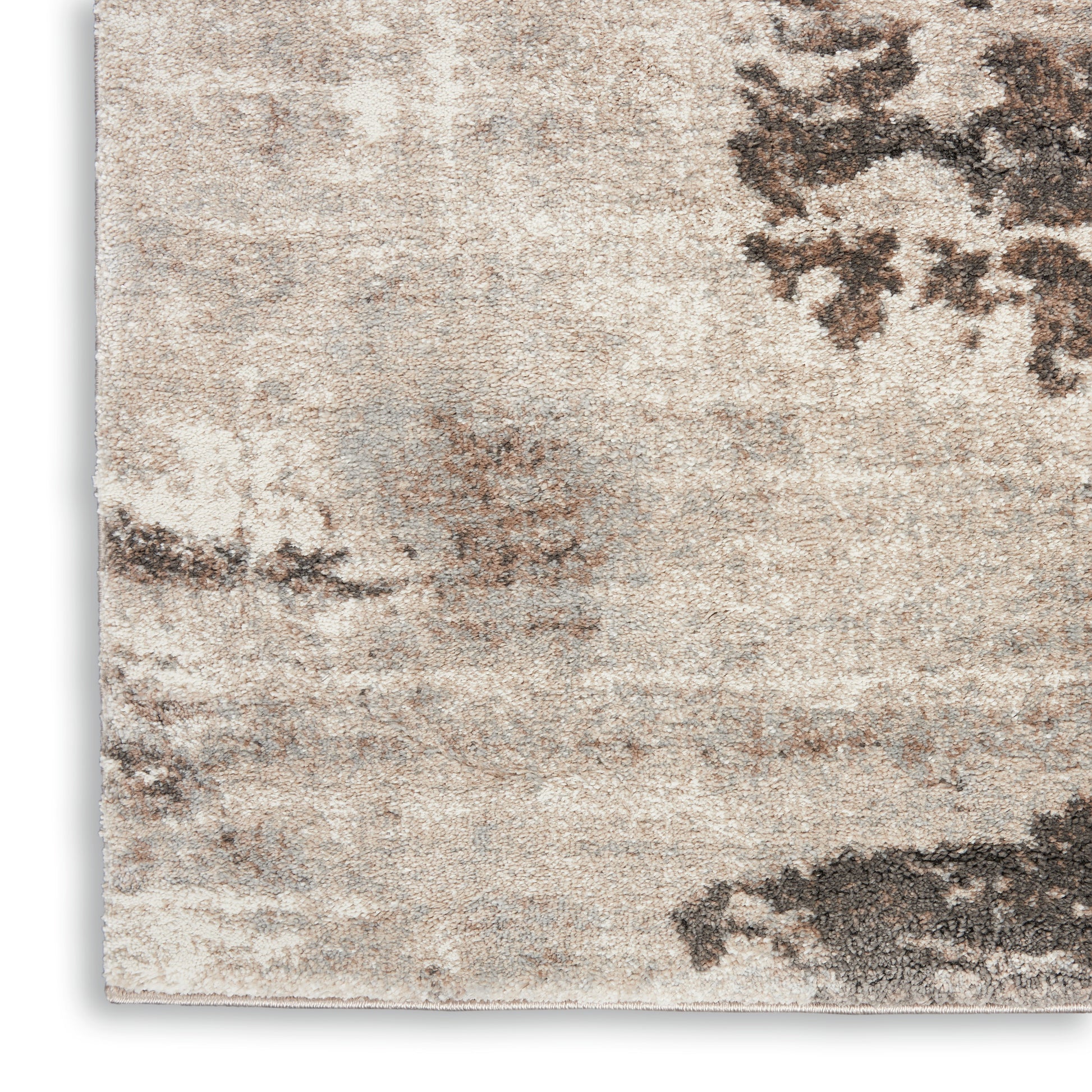 Nourison Home American Manor  Ivory Mocha  Contemporary