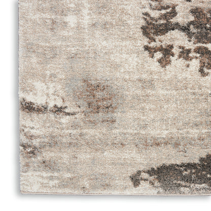 Nourison Home American Manor  Ivory Mocha  Contemporary