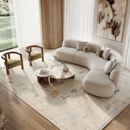 Nourison Home Whispers  Light Blue  Traditional