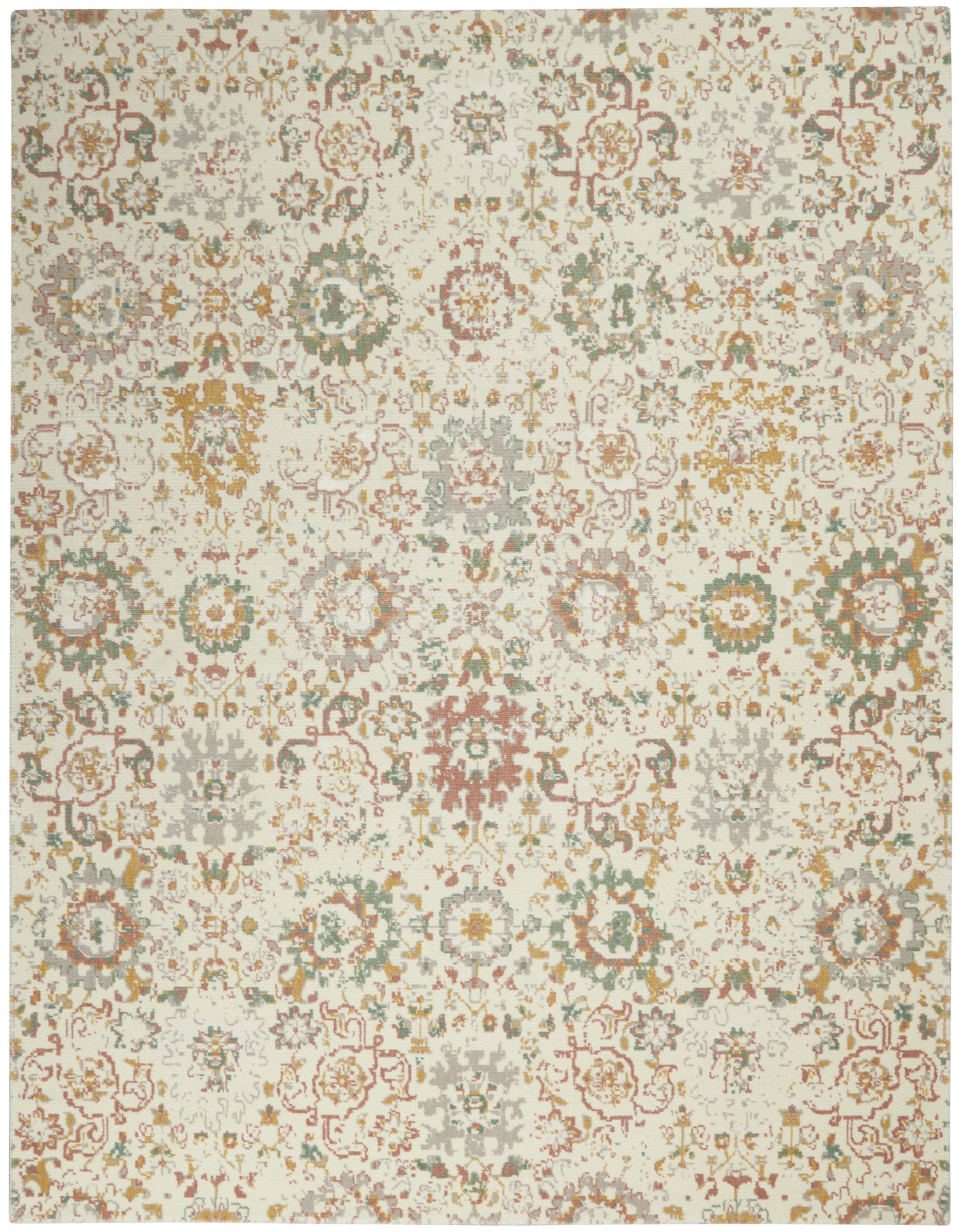 Nourison Home Twilight  Ivory Multicolor  Transitional