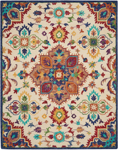 Nourison Home Bahari  Multicolor  Transitional