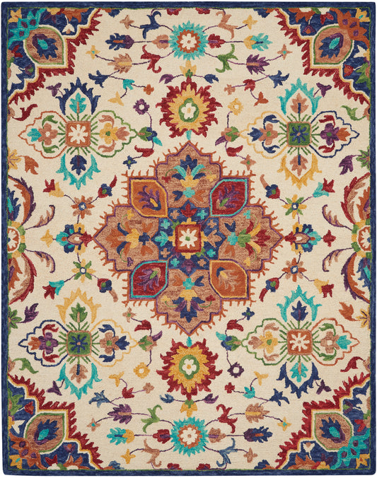 Nourison Home Bahari  Multicolor  Transitional