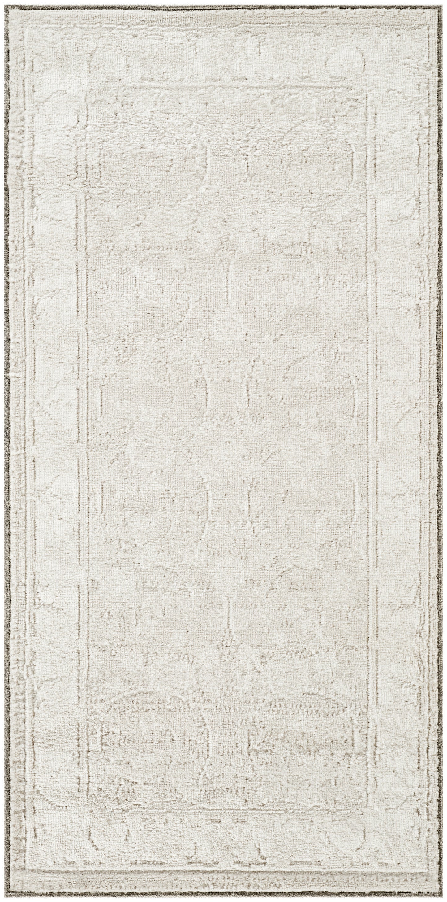 Nourison Home Dekor DEK09 Light Grey Traditional Machine Woven Rug