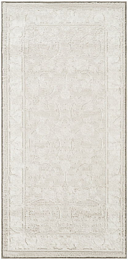 Nourison Home Dekor DEK09 Light Grey Traditional Machine Woven Rug