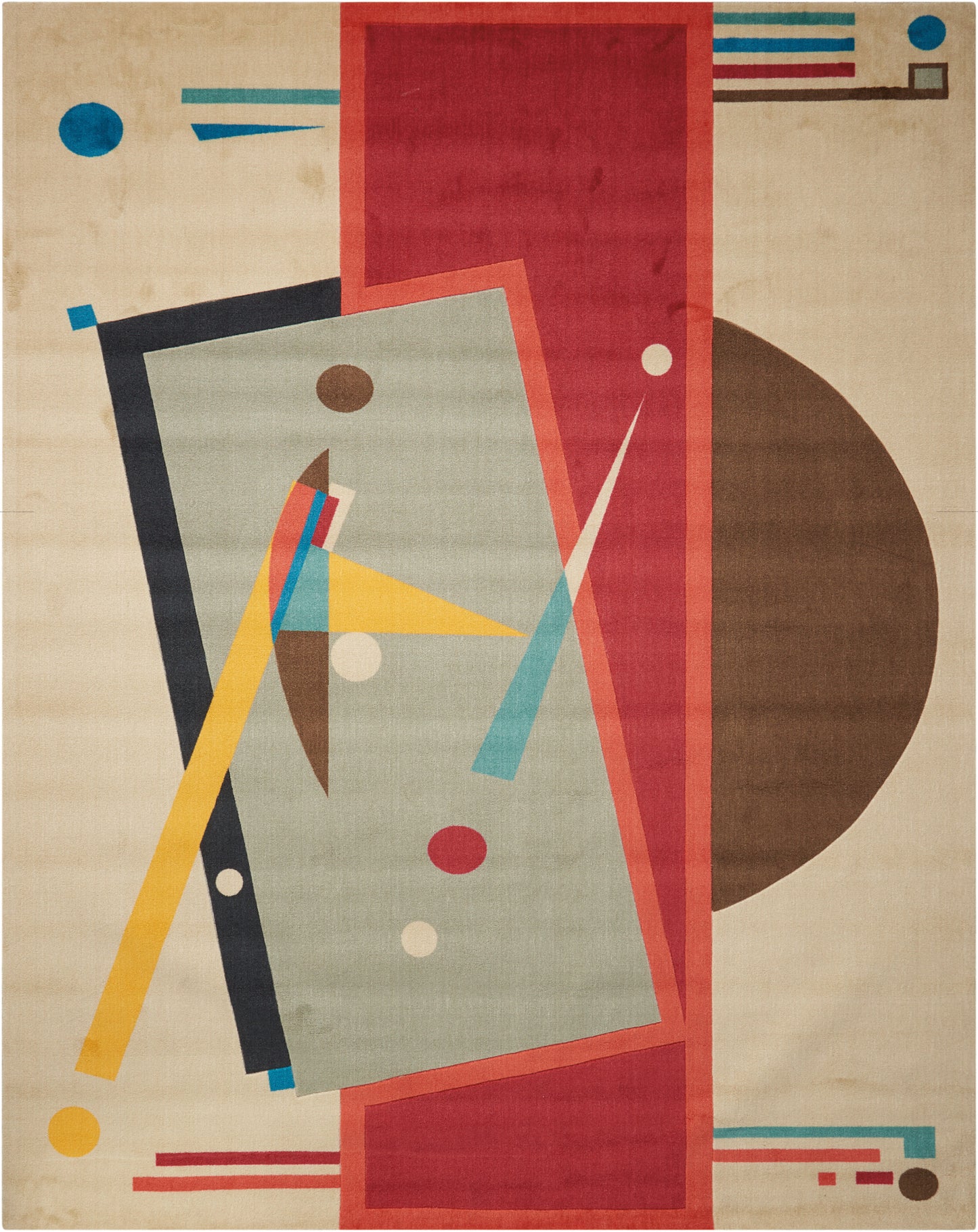 Nourison Home Modern Art  Sandstone  