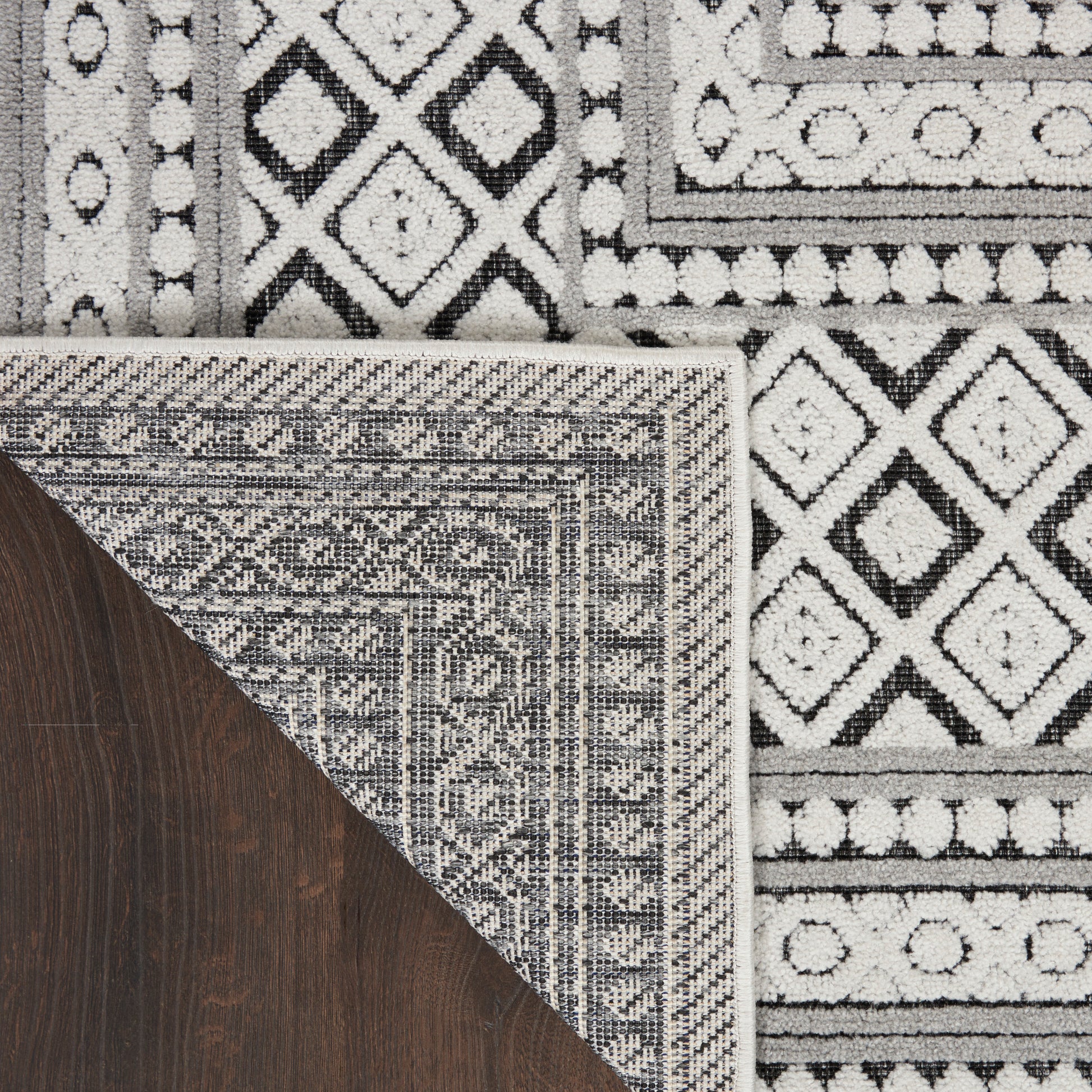 Nourison Home Key Largo  Dark Grey  Transitional