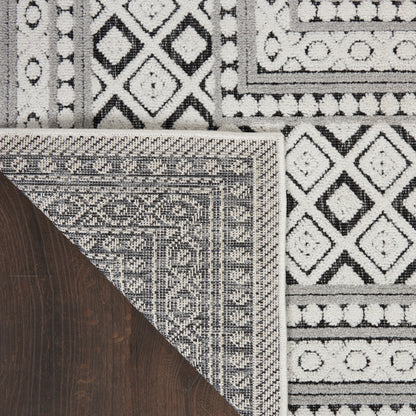 Nourison Home Key Largo  Dark Grey  Transitional