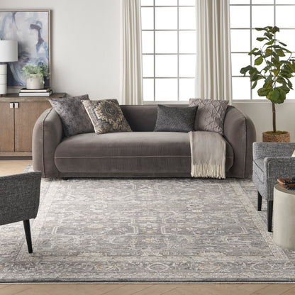 Nourison Home Lynx  Slate Multicolor  Transitional