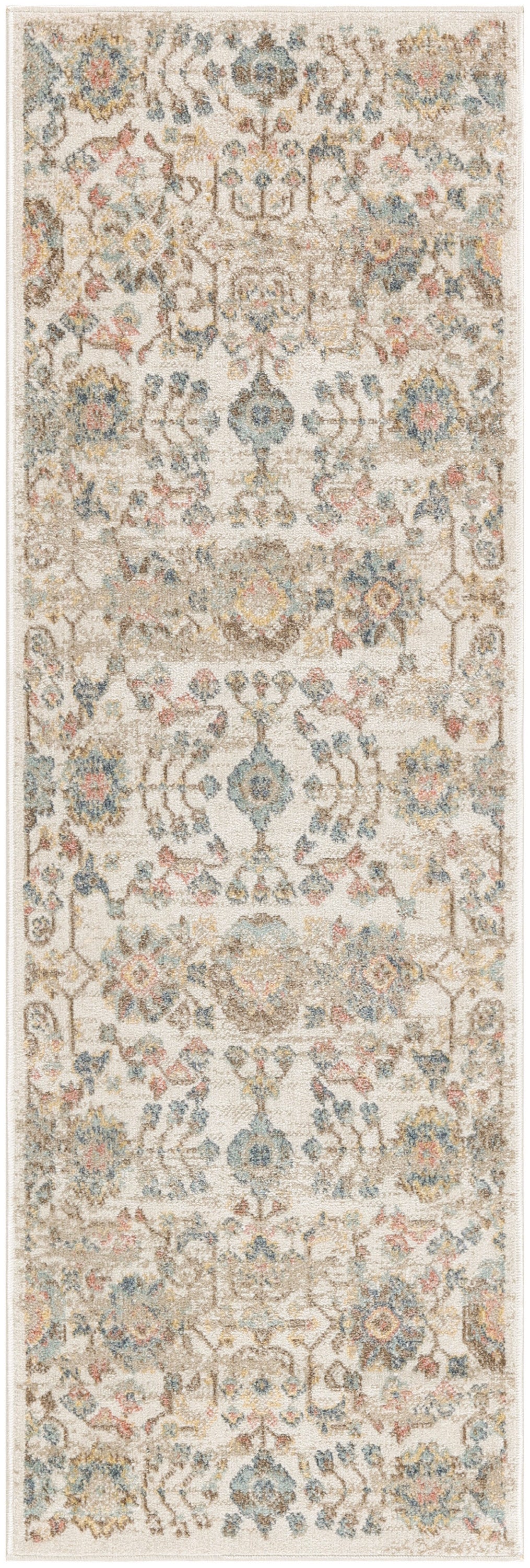 Nourison Home Washable Decor WSD14 Beige Traditional Loom-woven Rug