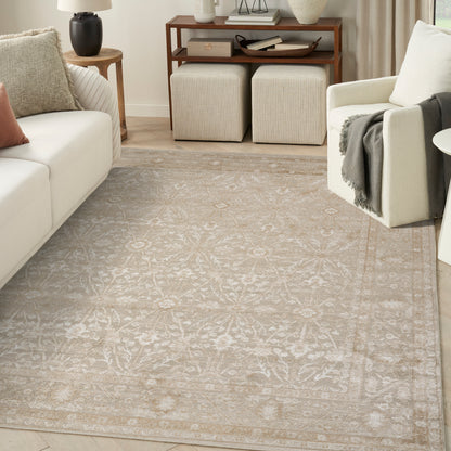 Nourison Home Dekor  Cream Beige  Traditional
