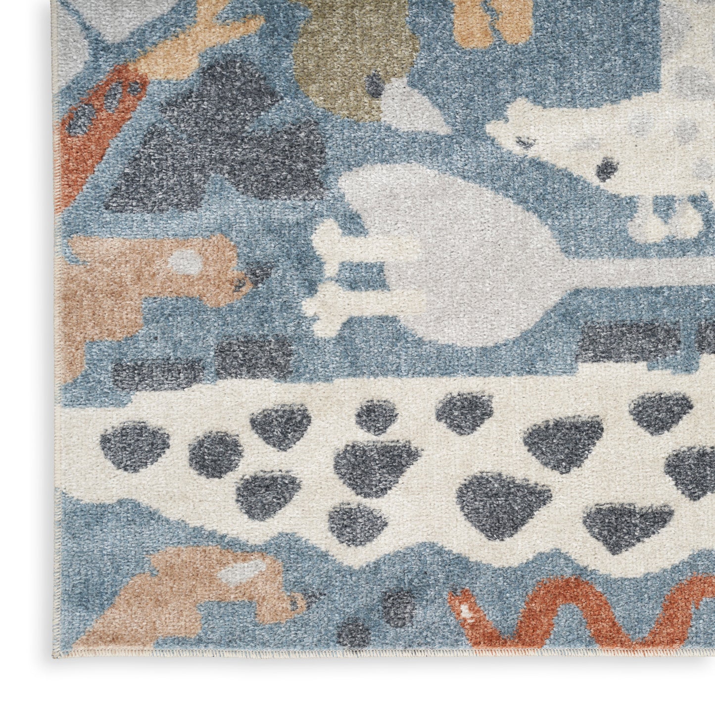Nourison Home Astra Machine Washable  Multicolor  Contemporary