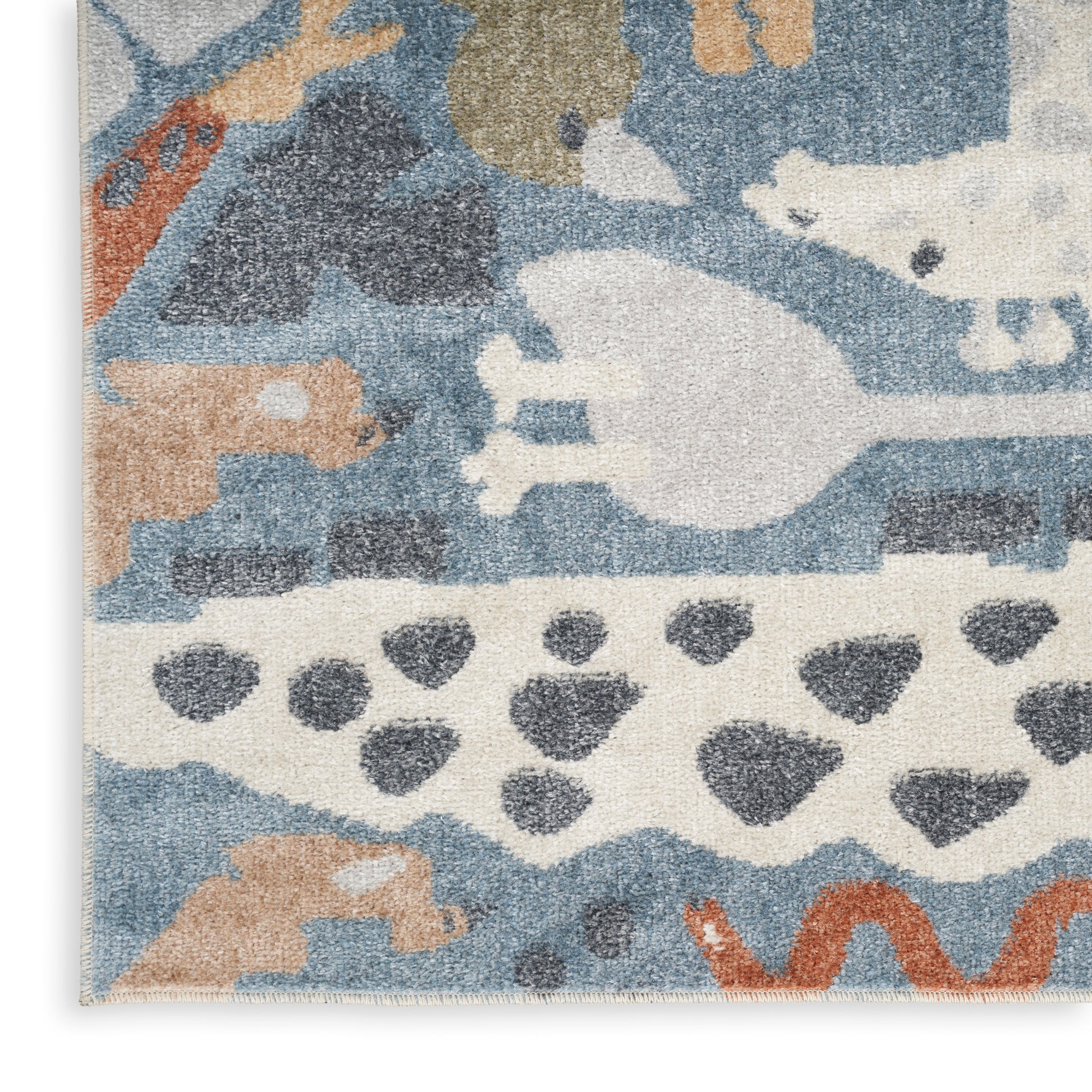 Nourison Home Astra Machine Washable  Multicolor  Contemporary