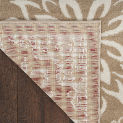 Nourison Home Jubilant  Taupe  Transitional