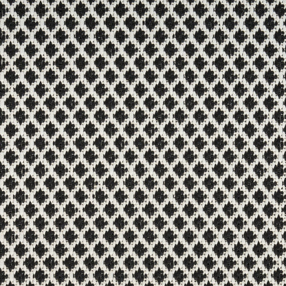 Nourison Home Courtyard  Black White  Contemporary