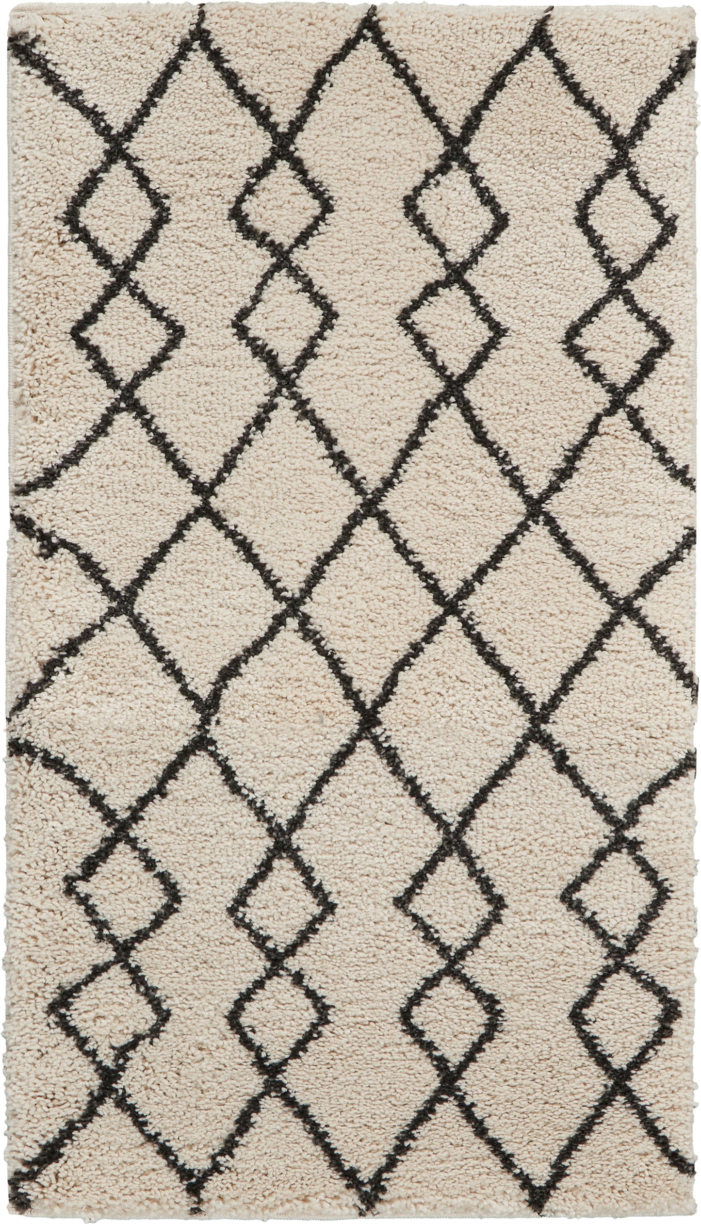 Nourison Home Martil MAT01 Ivory Charcoal Contemporary Power-loomed Rug