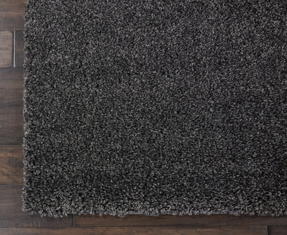 Nourison Home Malibu Shag  Dark Grey  Contemporary