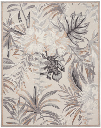 Nourison Home Seaside  Ivory Grey  Contemporary